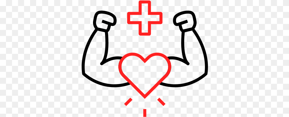 Healthy Contagion Icon Of Healthy Heart Icon, First Aid, Symbol Free Transparent Png