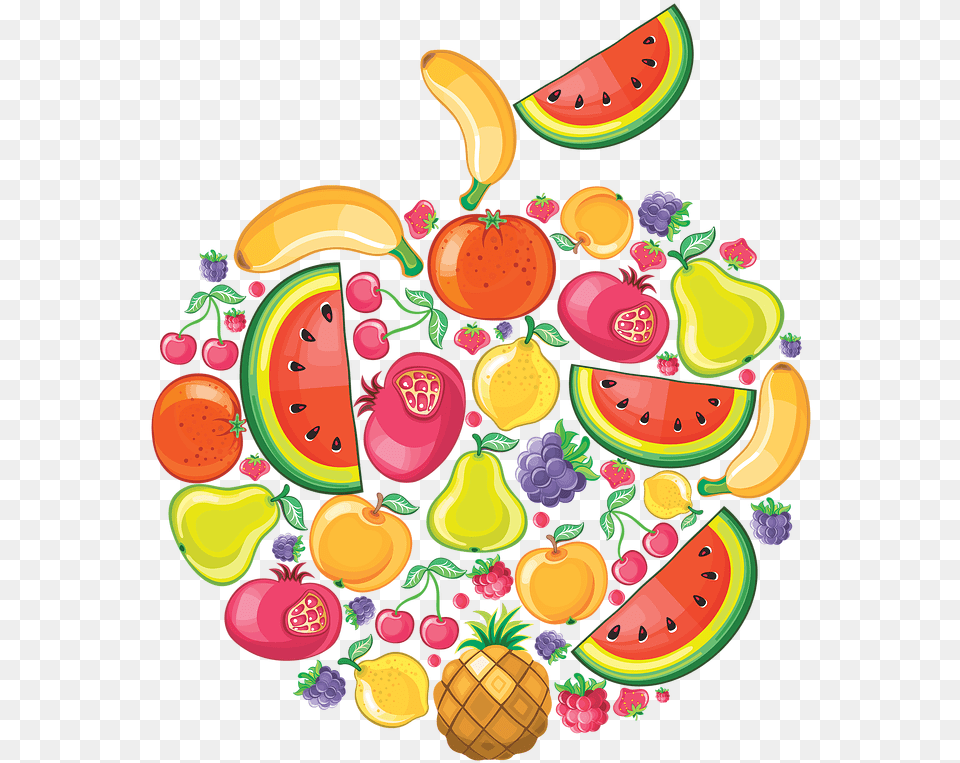 Healthy Diet Eating Food Nutrition Tree With Different Fruits, Birthday Cake, Cake, Cream, Dessert Png