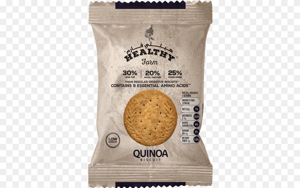 Healthy Farm Quinoa Biscuits Box Cookie, Bread, Cracker, Food Png