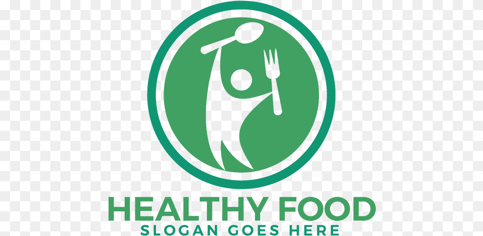 Healthy Food Logo Design Graphic Design, Cutlery, Fork Png Image