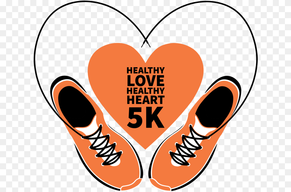 Healthy Heart, Clothing, Footwear, Shoe, Sneaker Png Image