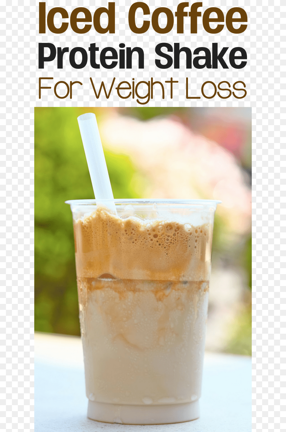 Healthy Iced Coffee Protein Shake Recipe For Weight Smoothie, Cup, Beverage, Juice, Milk Png