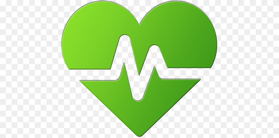 Healthy Icon Download Heart Rate Icon, Green, Logo, Symbol Free Transparent Png