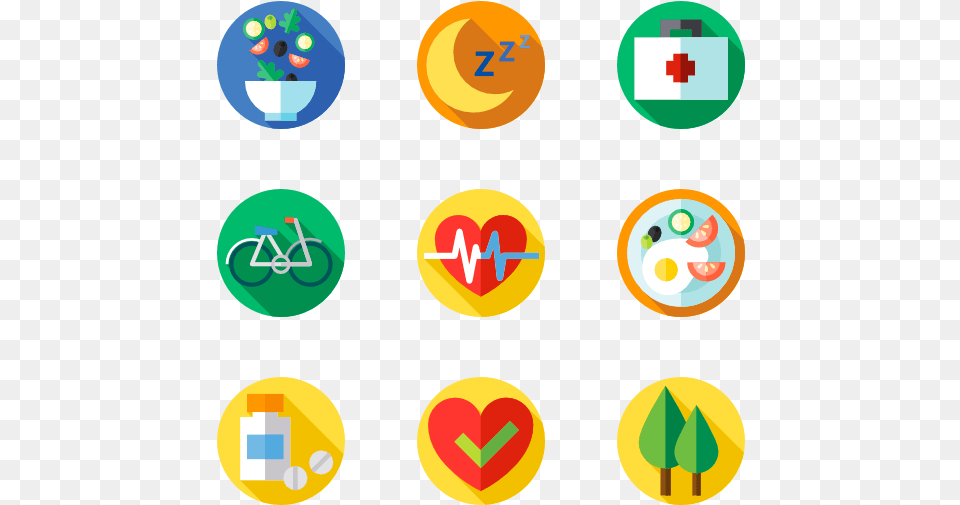 Healthy Lifestyle Transparent Symbols Of Healthy Lifestyle, Logo, Symbol Png Image