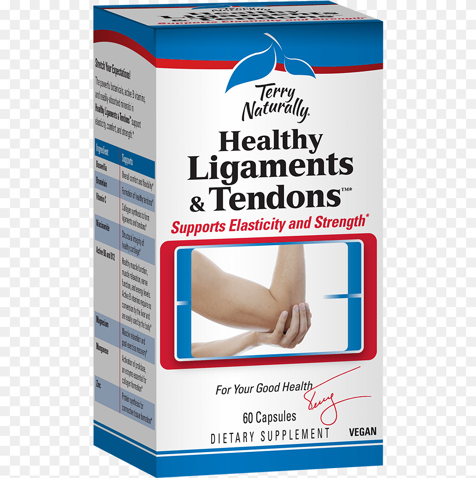 Healthy Ligaments Amp Tendons Terry Naturally Curamed, Advertisement, Baby, Person, Poster Free Transparent Png