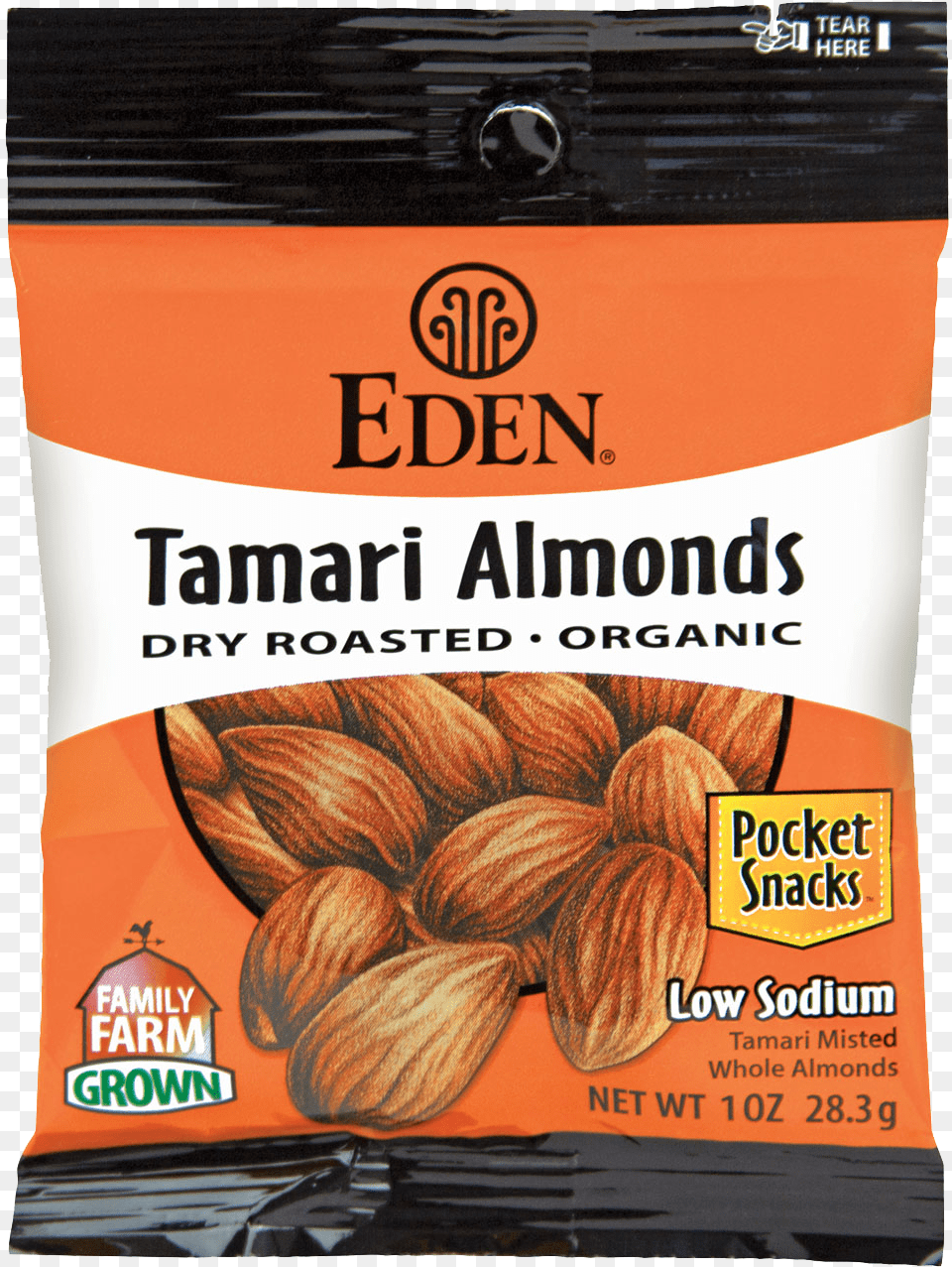Healthy Office Snacks Eden Tamari Almonds Eden Organic, Food, Produce, Almond, Grain Free Png