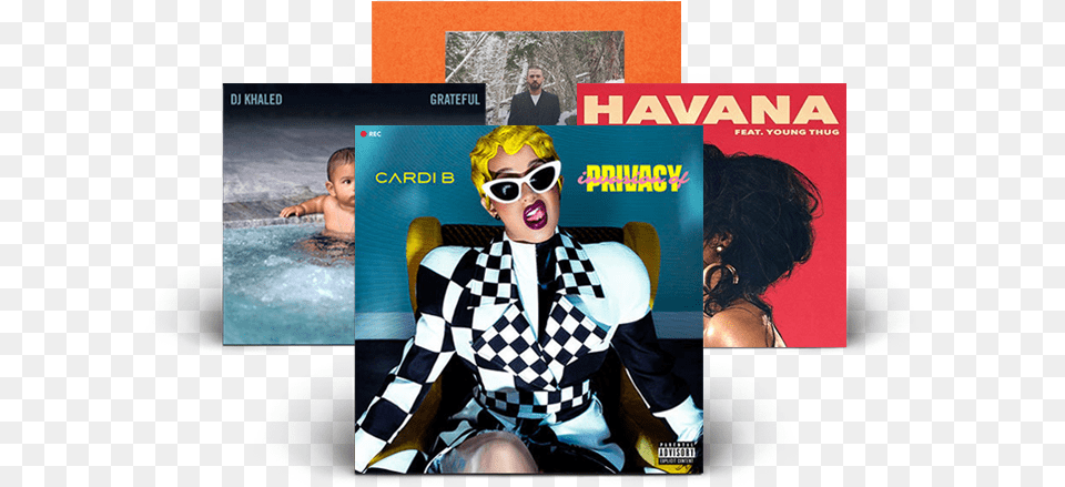 Hear Cardi B S New Album Cardi B Invasion Of Privacy Cover, Woman, Adult, Art, Collage Free Png