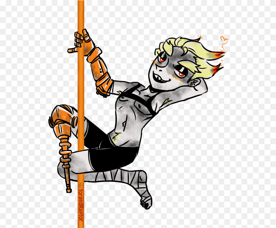 Hear Me Out In A Stream We Talked About How Junkrat Cartoon, Book, Comics, Publication, Person Png
