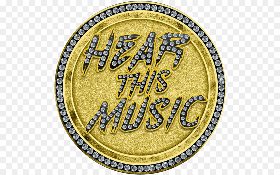 Hear This Music Hear This Music Logo, Coin, Money, Gold, Plate Free Png
