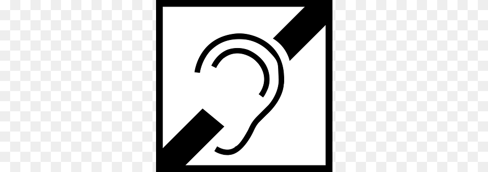 Hearing Aid Stencil Png