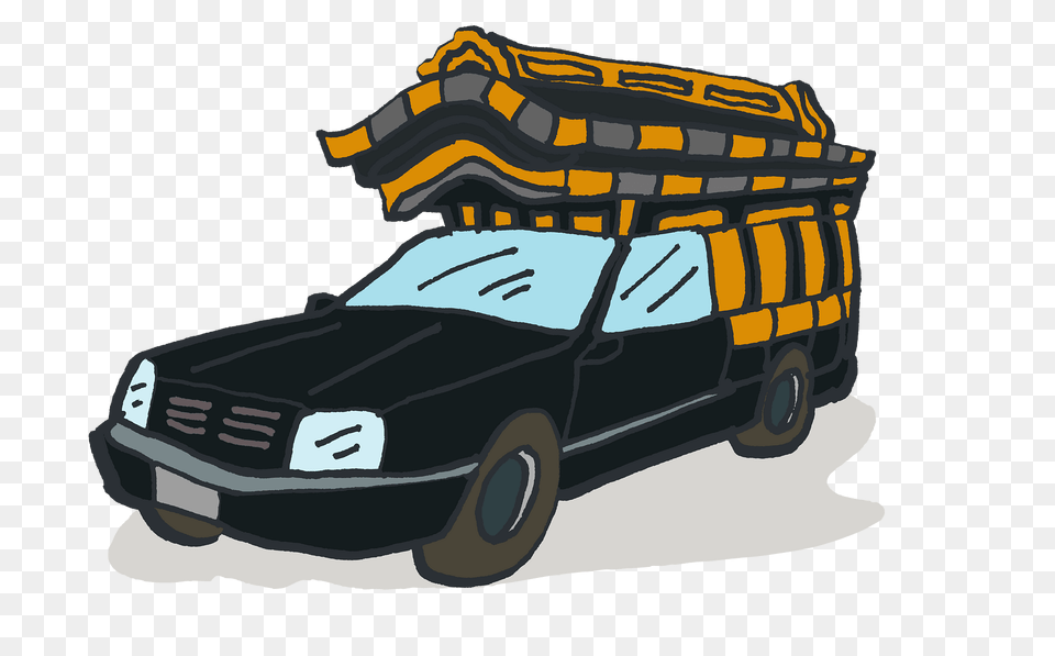 Hearse Funeral Coach Clipart, Car, Transportation, Vehicle, Machine Png Image