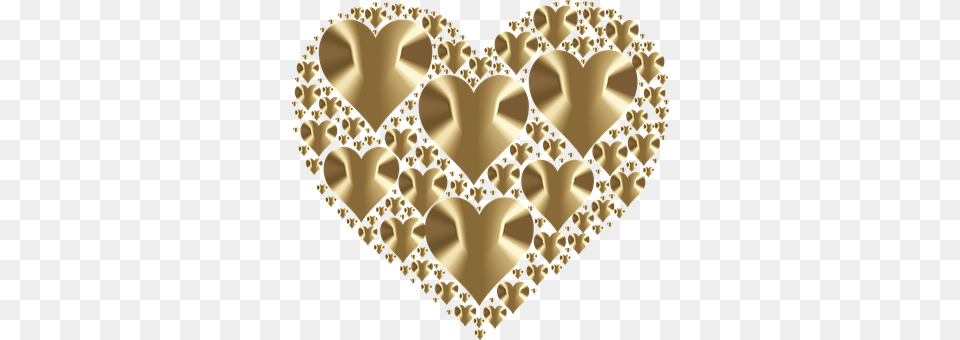 Heart Gold, Accessories, Diamond, Gemstone Png Image