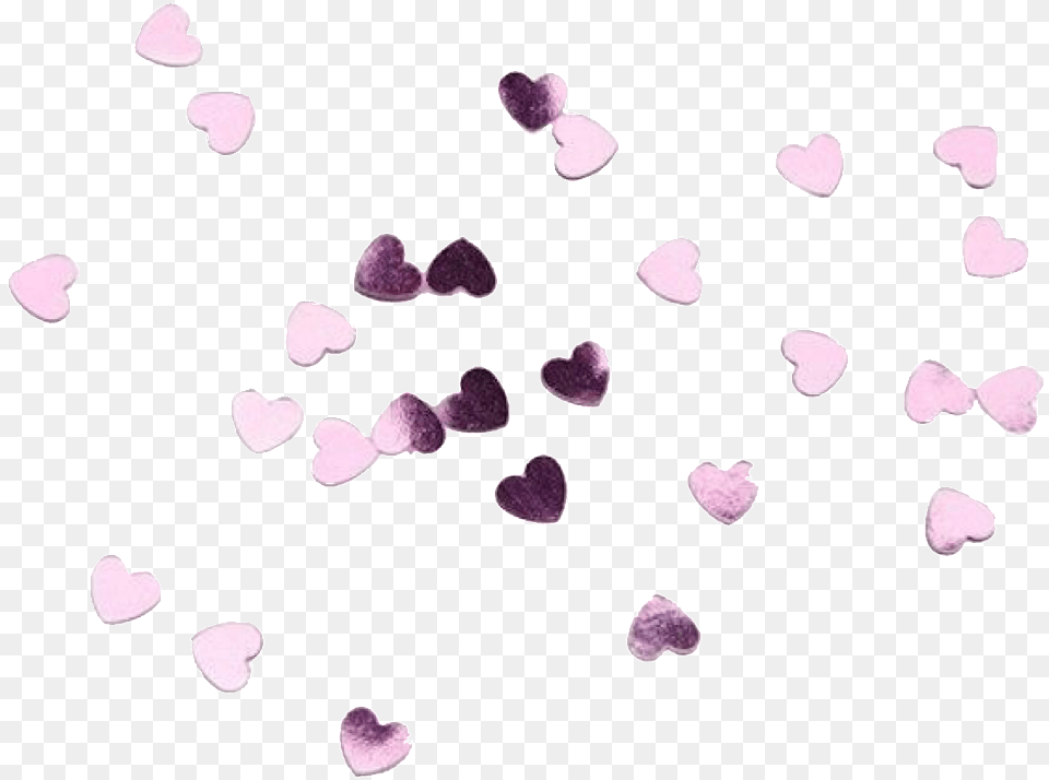 Heart, Flower, Petal, Plant, Purple Free Png