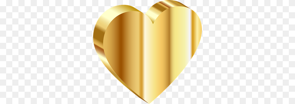 Heart Gold Free Png