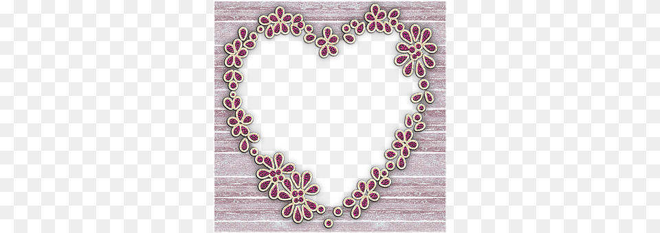 Heart Pattern, Embroidery, Home Decor Png