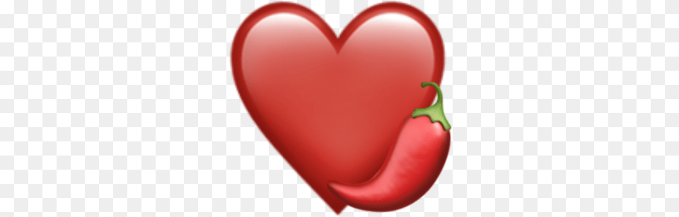 Heart, Food, Ketchup, Produce, Pepper Png Image