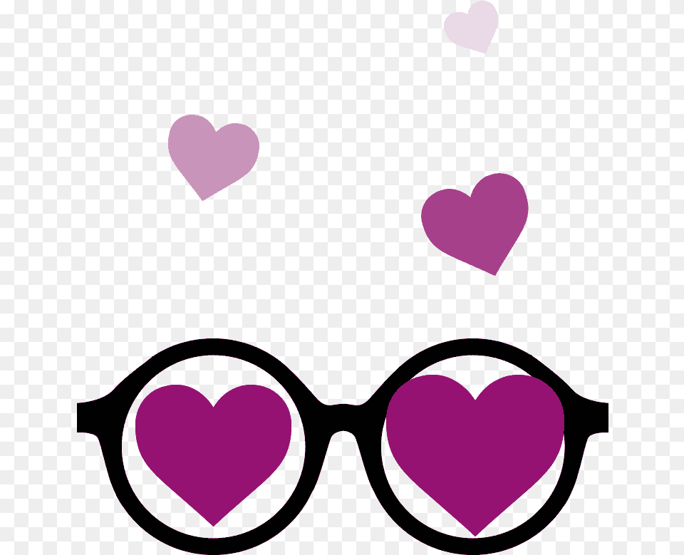 Heart, Accessories, Purple, Glasses, Sunglasses Free Png