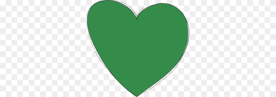 Heart Green, Disk Png Image