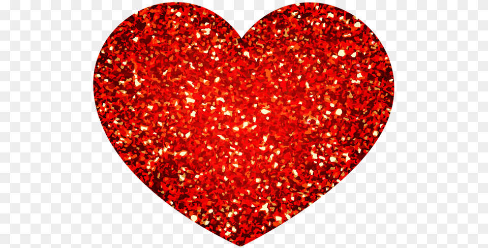 Heart, Glitter Free Png Download