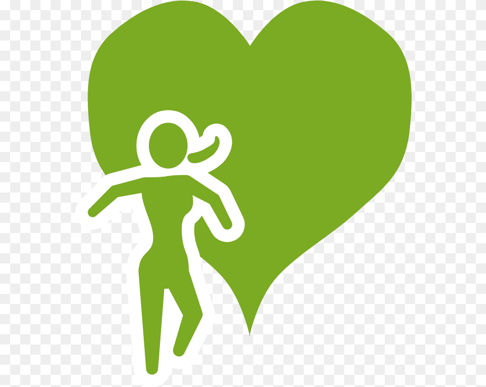 Heart, Green, Animal, Bear, Mammal Png