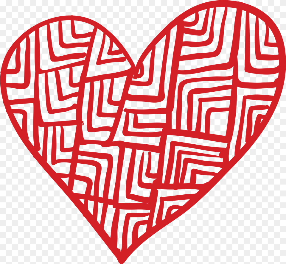 Heart, Pattern Free Png Download