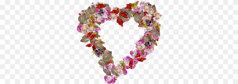 Heart Accessories, Wreath, Plant Png
