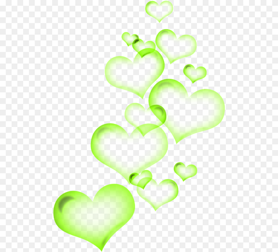 Heart, Green, Smoke Pipe Free Png Download