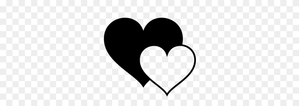 Heart Gray Png Image