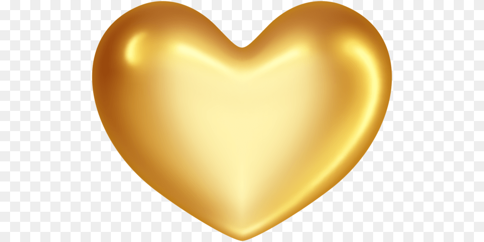 Heart, Gold, Clothing, Hardhat, Helmet Free Png Download