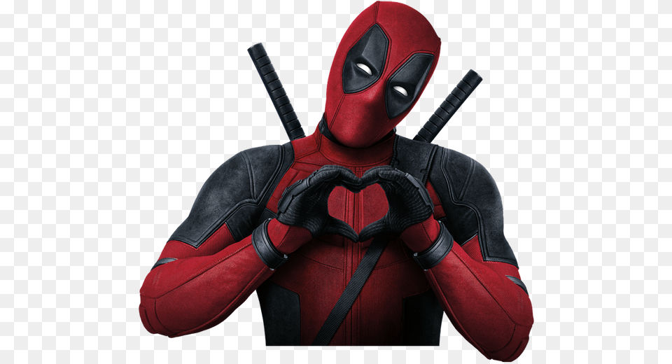 Heart Deadpool, Clothing, Glove, Costume, Person Free Png