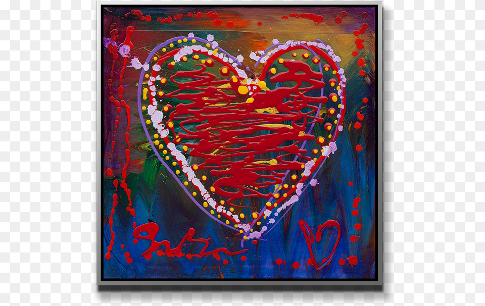 Heart, Art, Painting Png Image