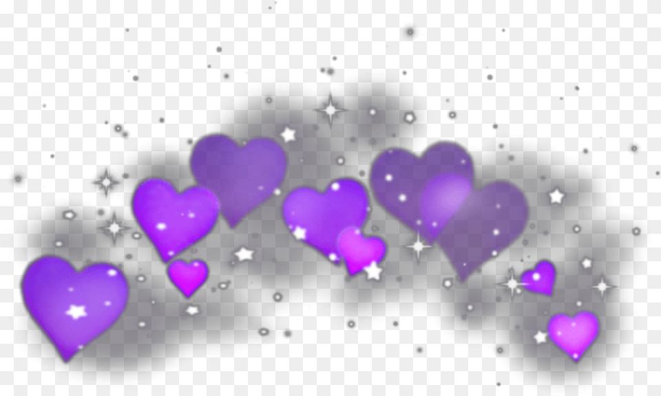 Heart, Purple, Nature, Night, Outdoors Free Transparent Png