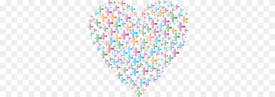Heart Pattern, Embroidery, Stitch Free Transparent Png