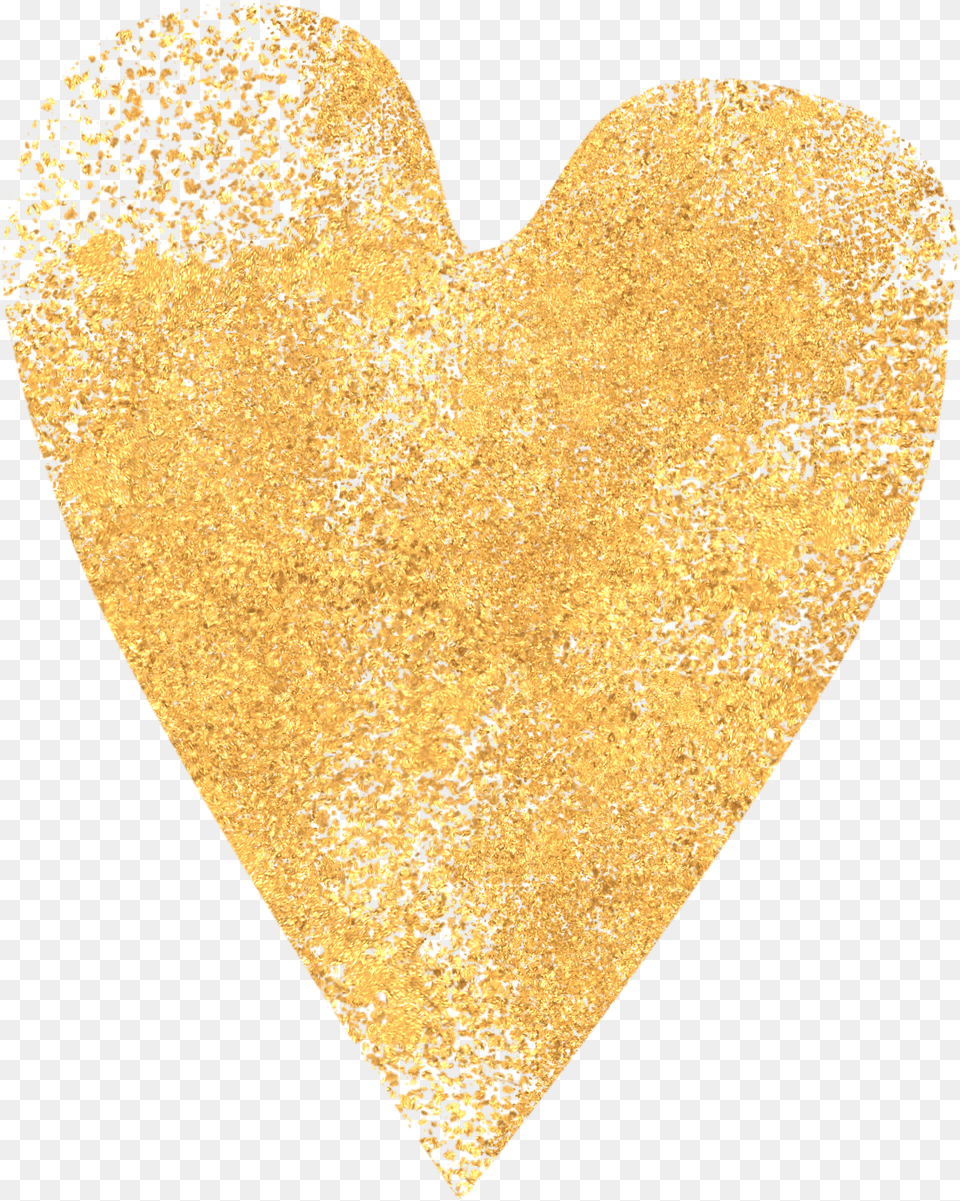 Heart, Gold Free Png Download