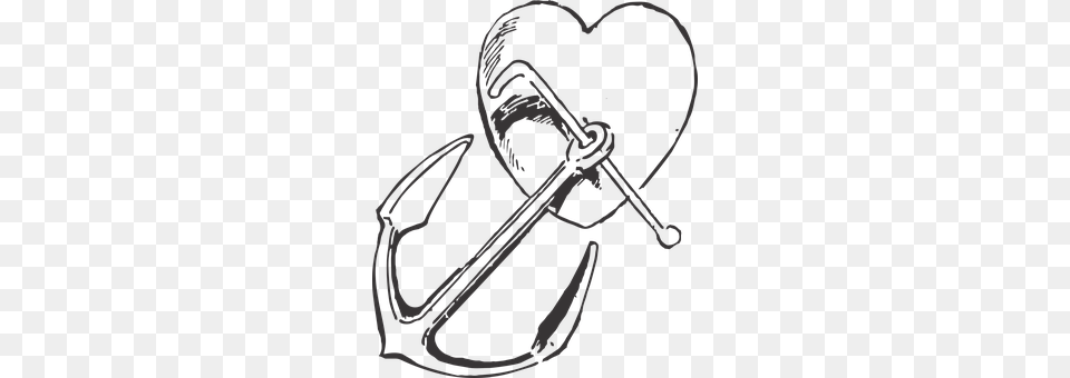 Heart Electronics, Hardware, Hook, Anchor Png