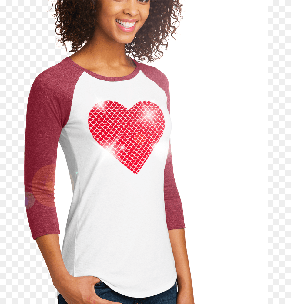 Heart, Clothing, T-shirt, Sleeve, Long Sleeve Free Transparent Png