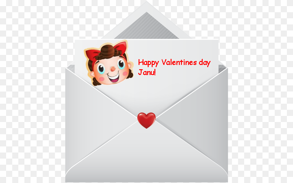 Heart, Envelope, Mail, Face, Head Png