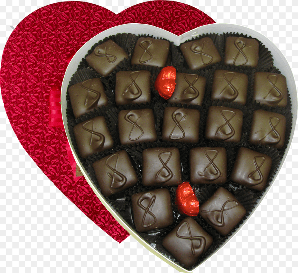 Heart, Chocolate, Dessert, Food, Sweets Free Png