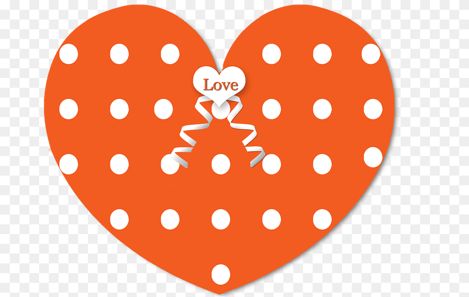 Heart, Pattern, Polka Dot Png