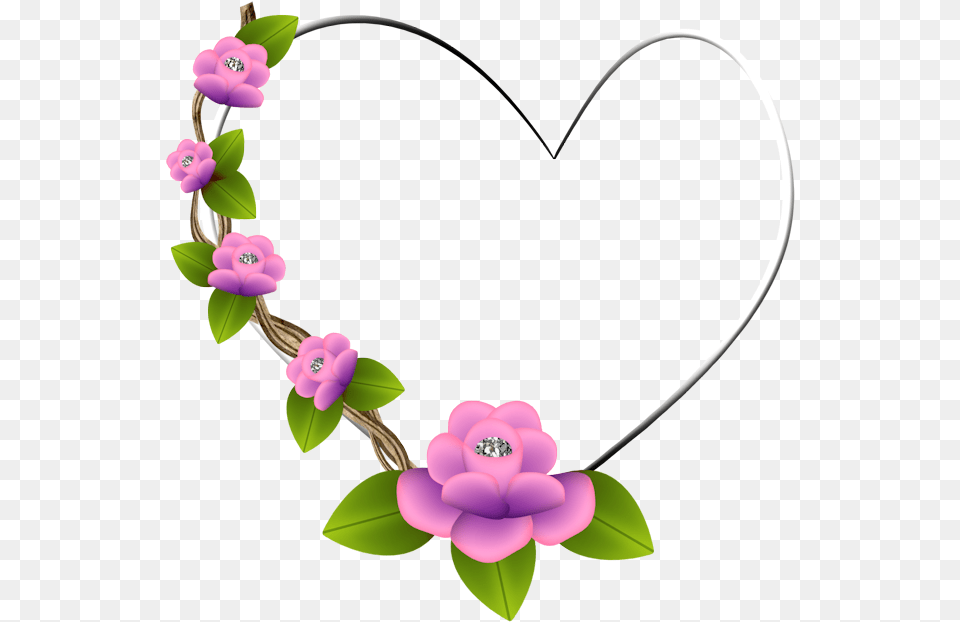 Heart, Accessories, Jewelry, Necklace, Flower Free Png