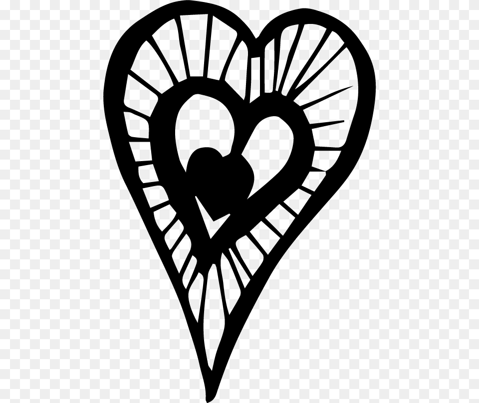 Heart, Stencil, Smoke Pipe Png