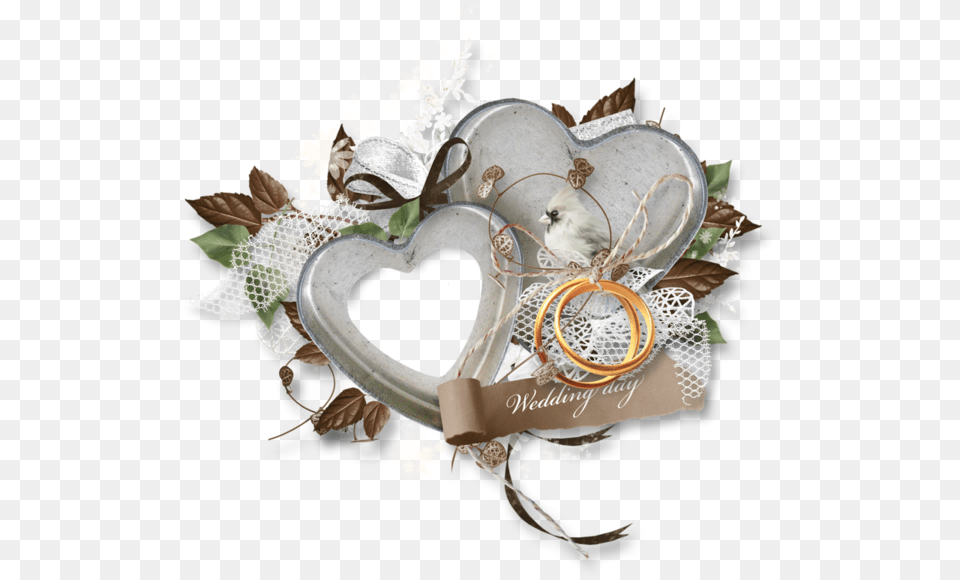 Heart, Accessories, Jewelry, Animal, Bird Free Png Download