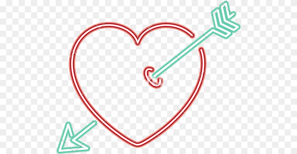 Heart, Bow, Weapon Free Png