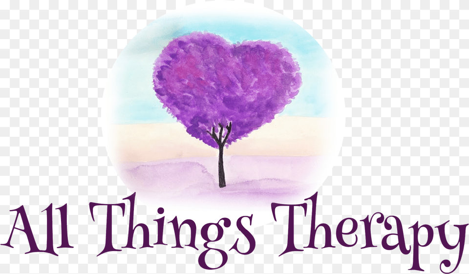Heart, Purple, Balloon, Art, Painting Png