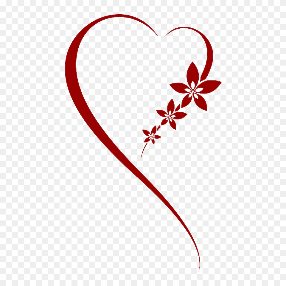 Heart Accent Clipart, Art, Floral Design, Graphics, Pattern Png