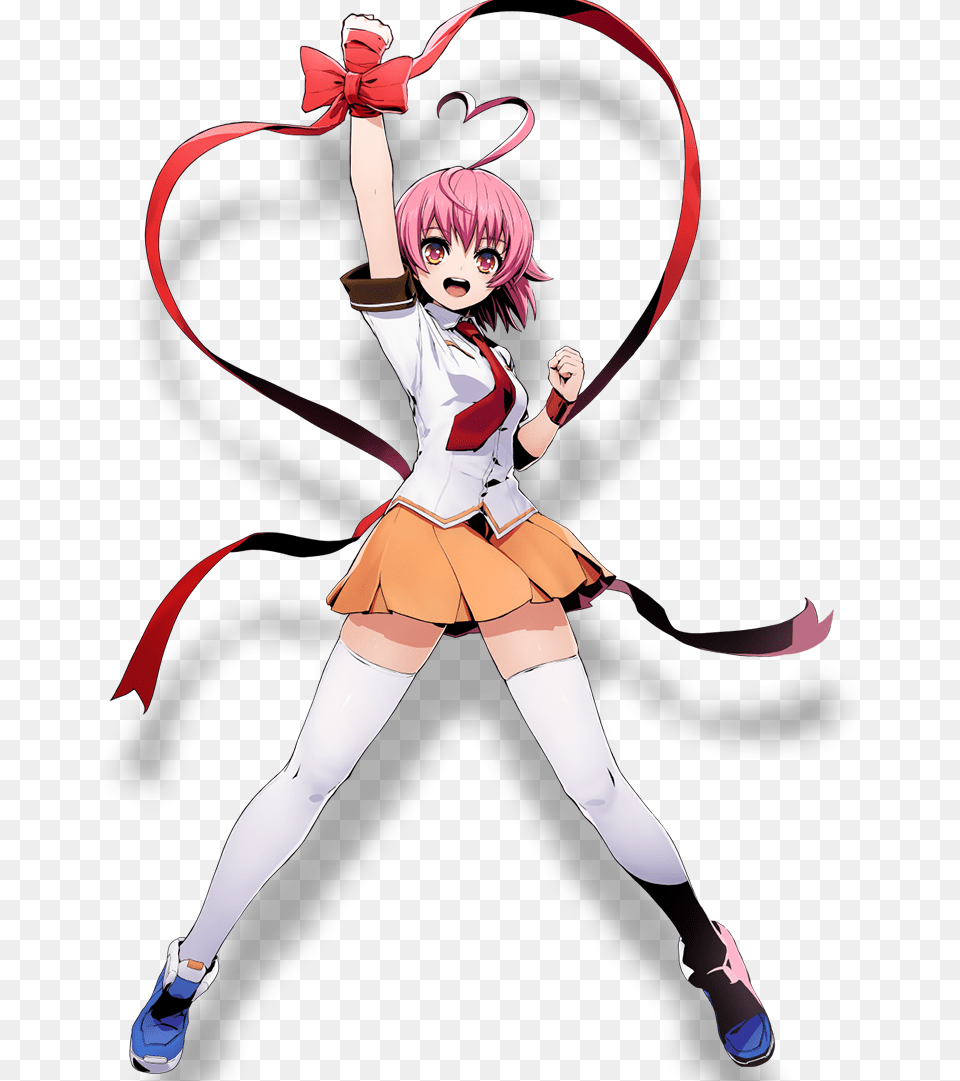 Heart Aino Blazblue Cross Tag Battle Heart Aino, Book, Comics, Publication, Manga Free Png