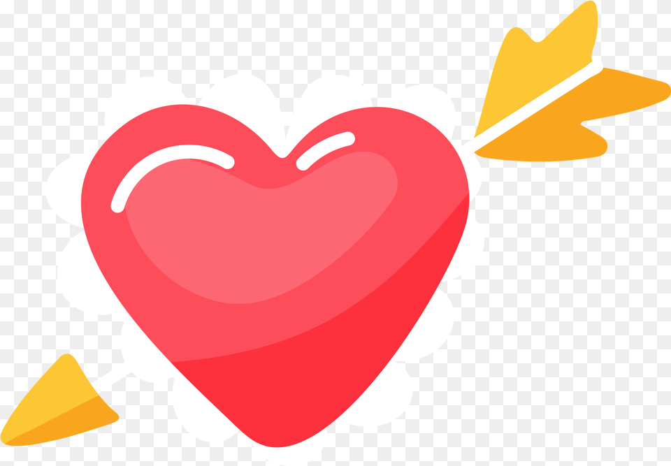 Heart And Arrow Heart Png