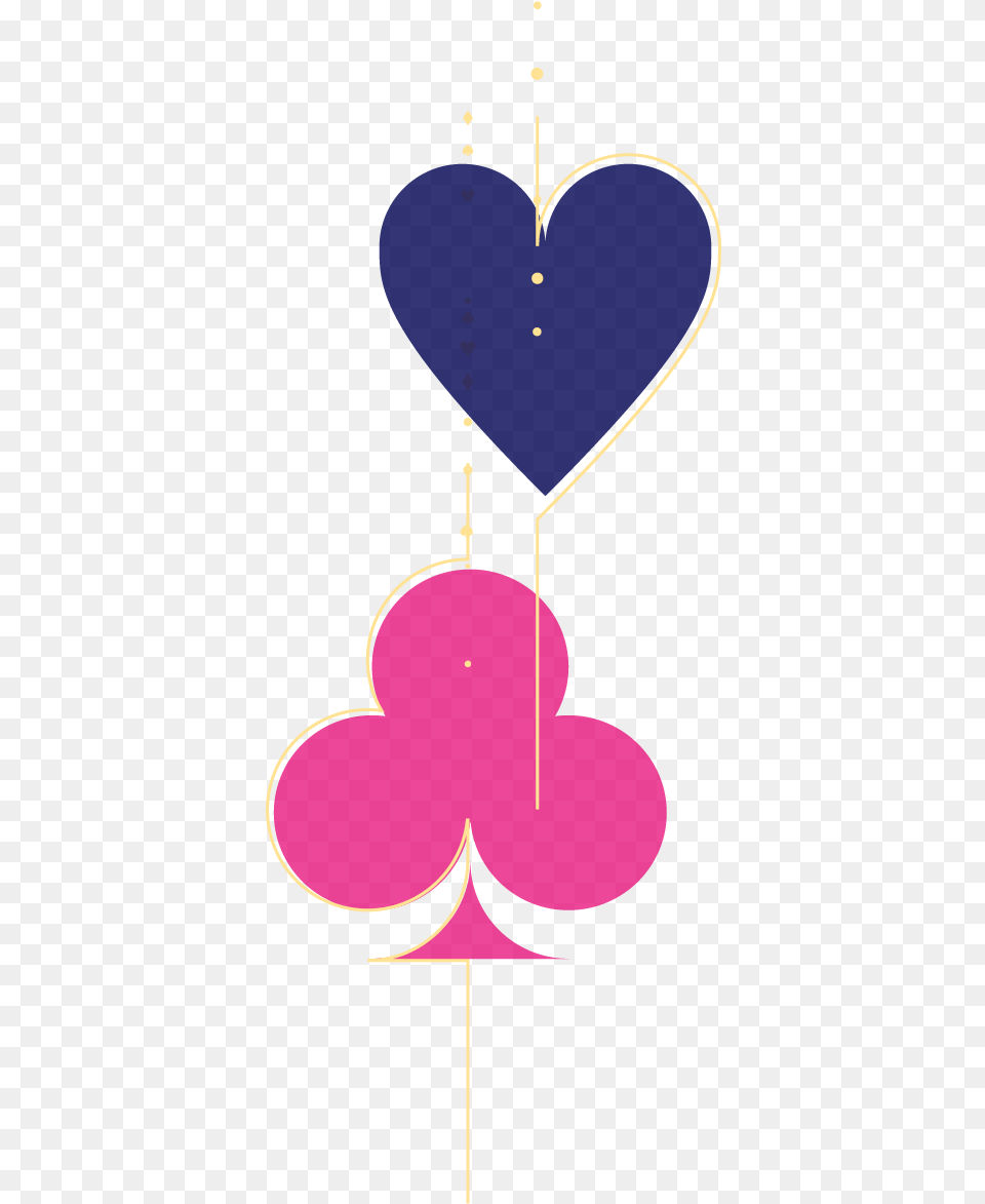 Heart And Club Playing Card Graphic Png