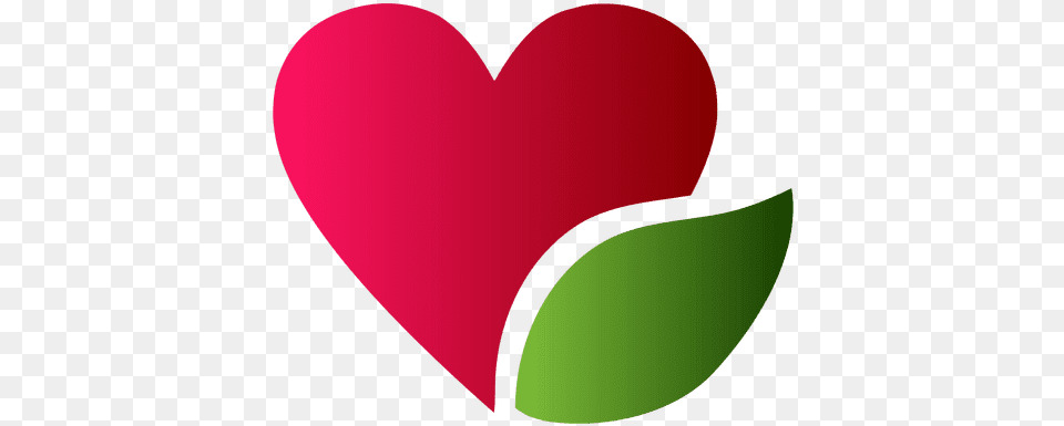 Heart And Leaf Logo U0026 Svg Vector File Heart, Flower, Petal, Plant Free Png