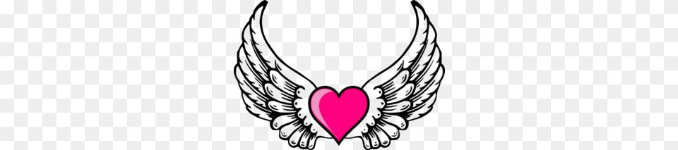 Heart And Wings Clipart, Symbol Png